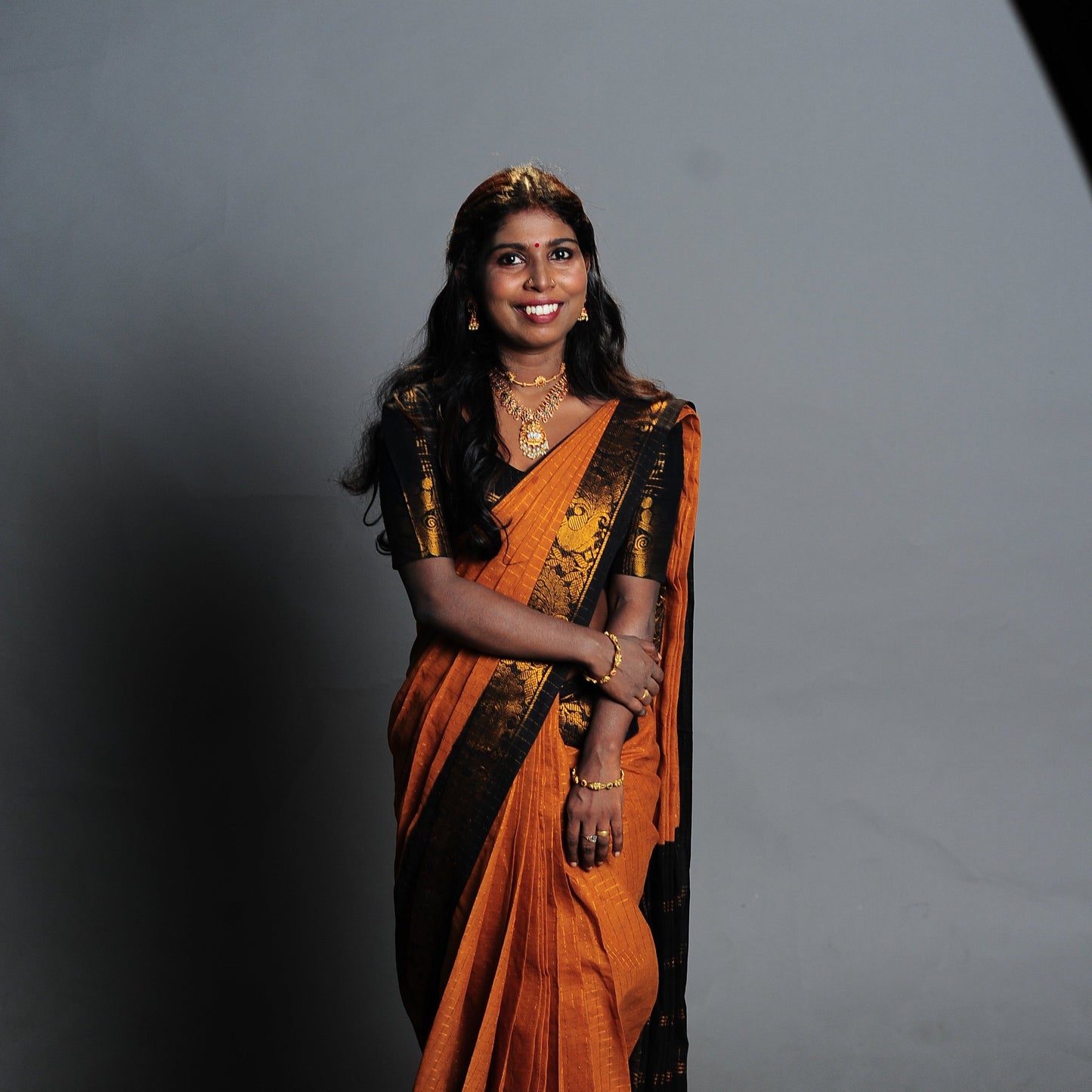 BH012 Sungudi cotton zari checks