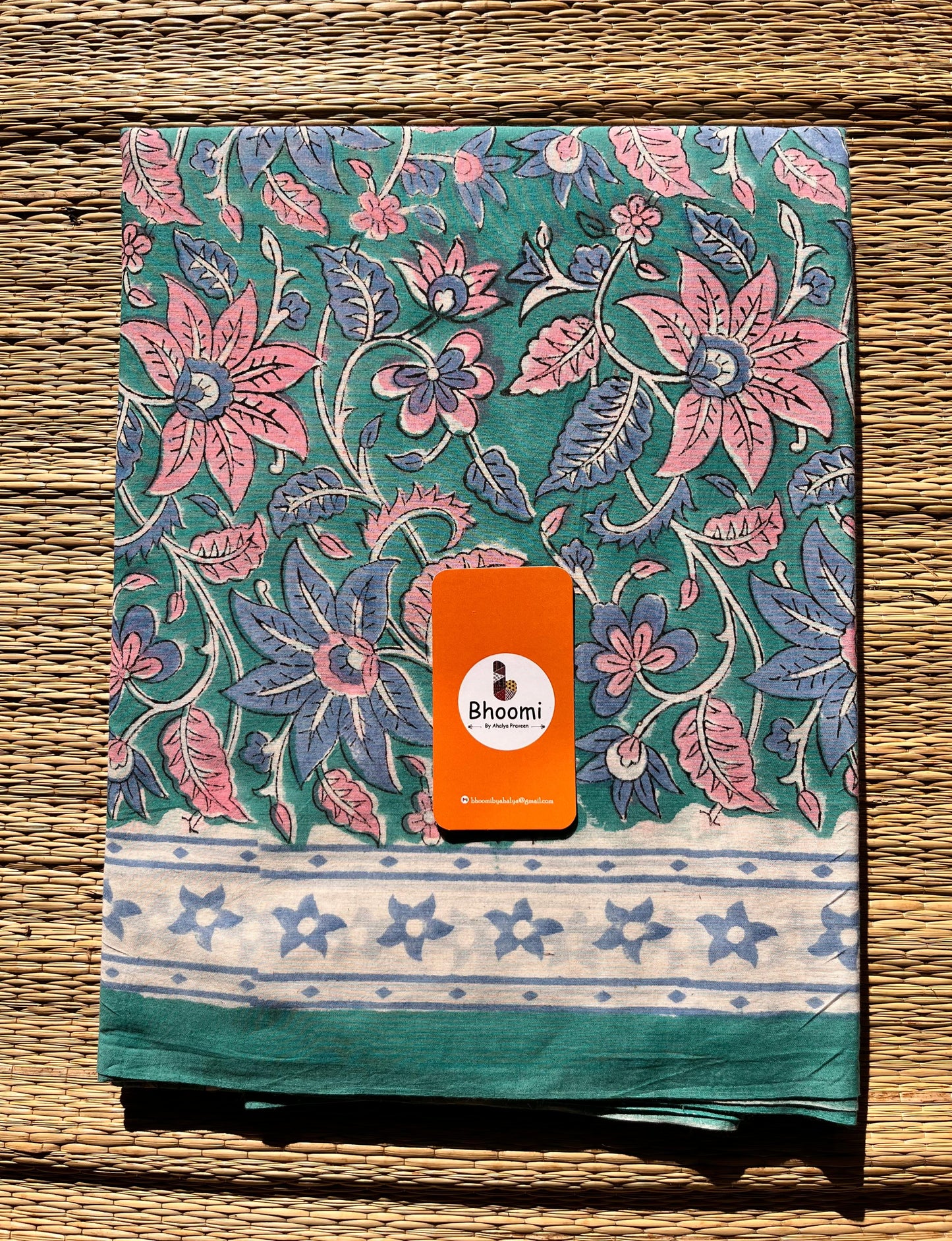 HANDBLOCK PRINTED MULMUL COTTON
