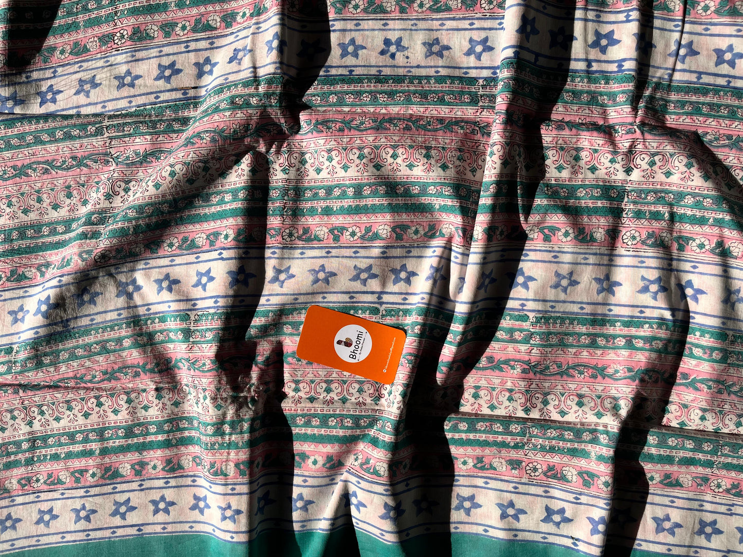 HANDBLOCK PRINTED MULMUL COTTON