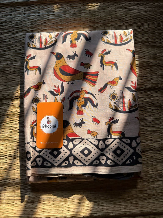 PARAVA Saree - MULMUL COTTON