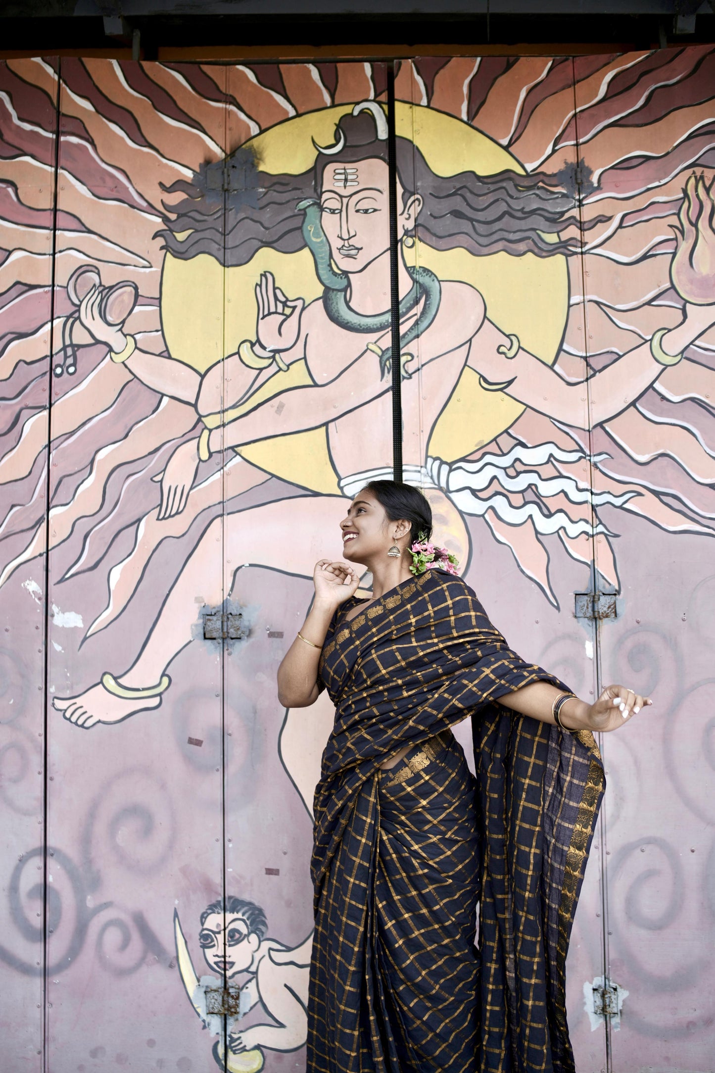 PAVITHRA KATTAM SUNGUDI (BLACK)