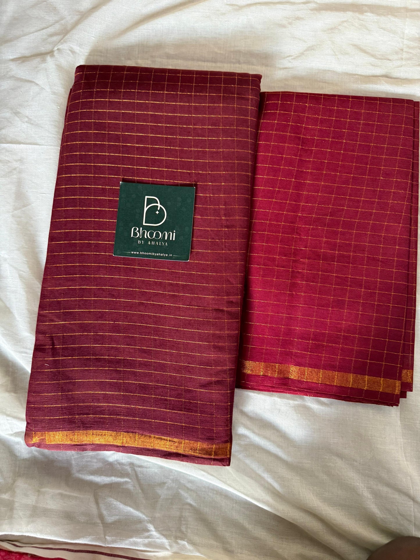 Pentex Sungudi Saree (Maroon)