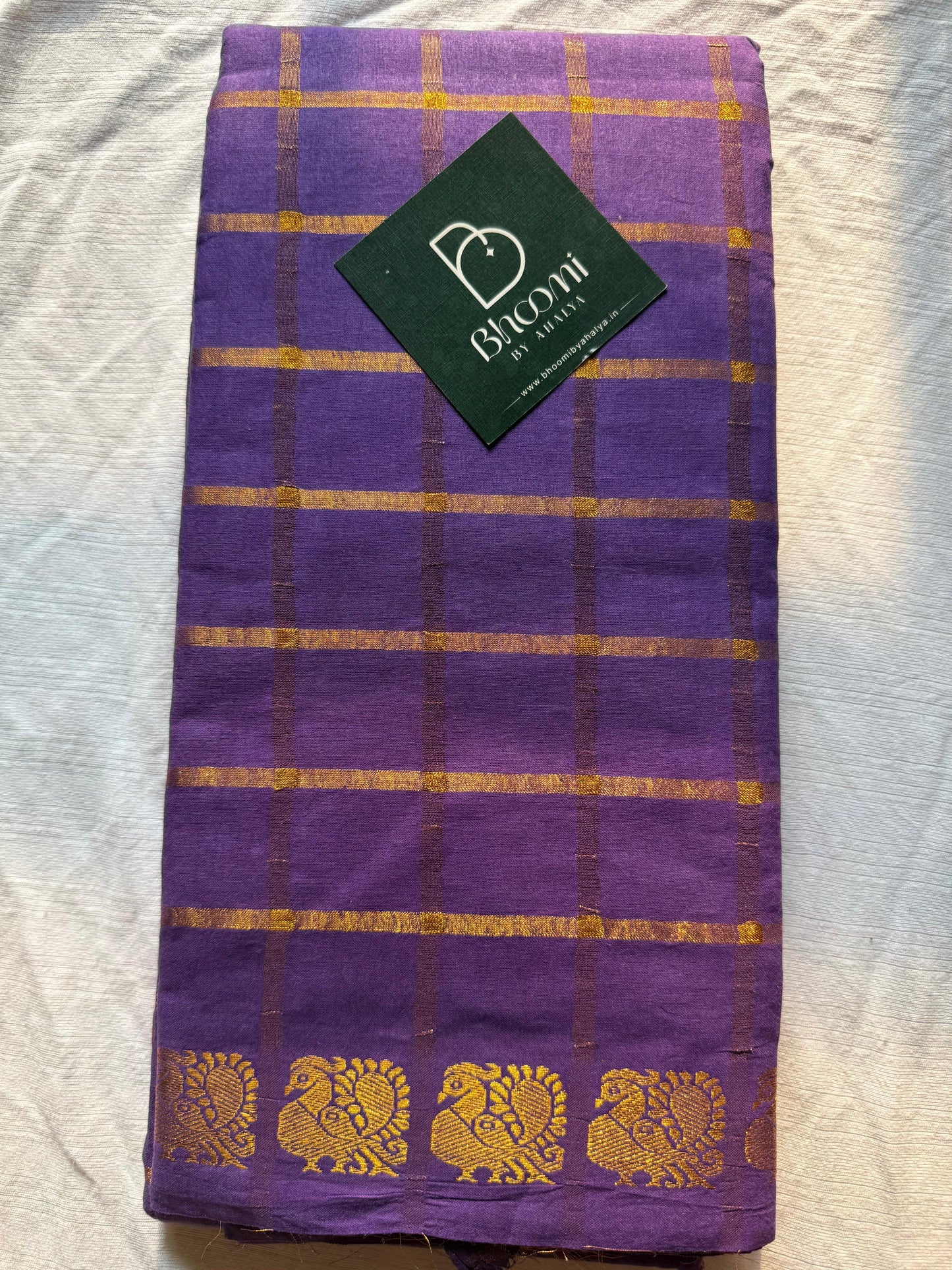 PAVITHRA KATTAM SAREE(violet)
