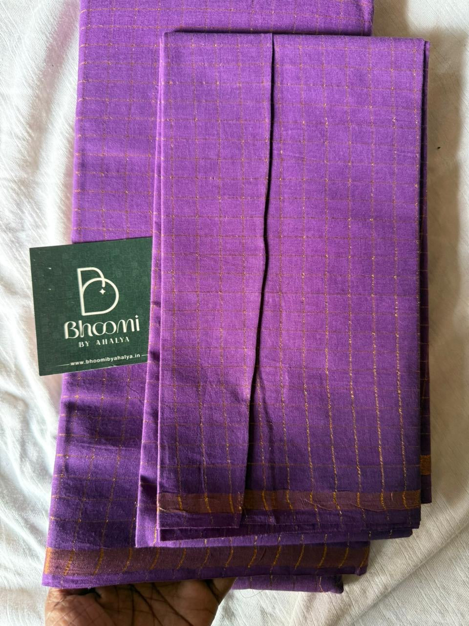 Pentex sungudi saree (violet)