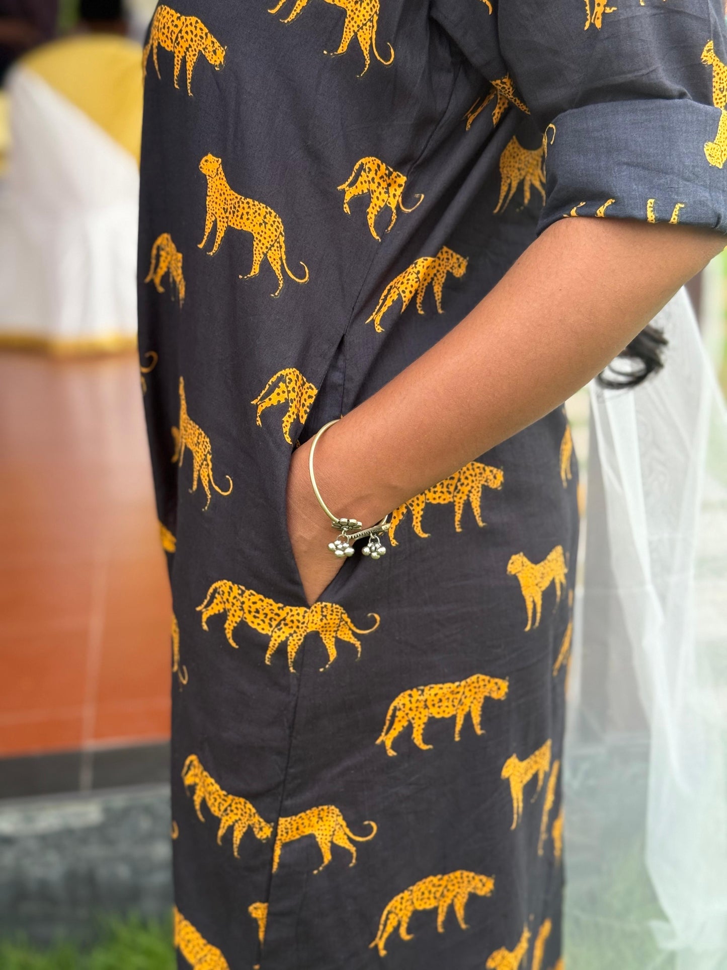 Shirt dress - Leopard