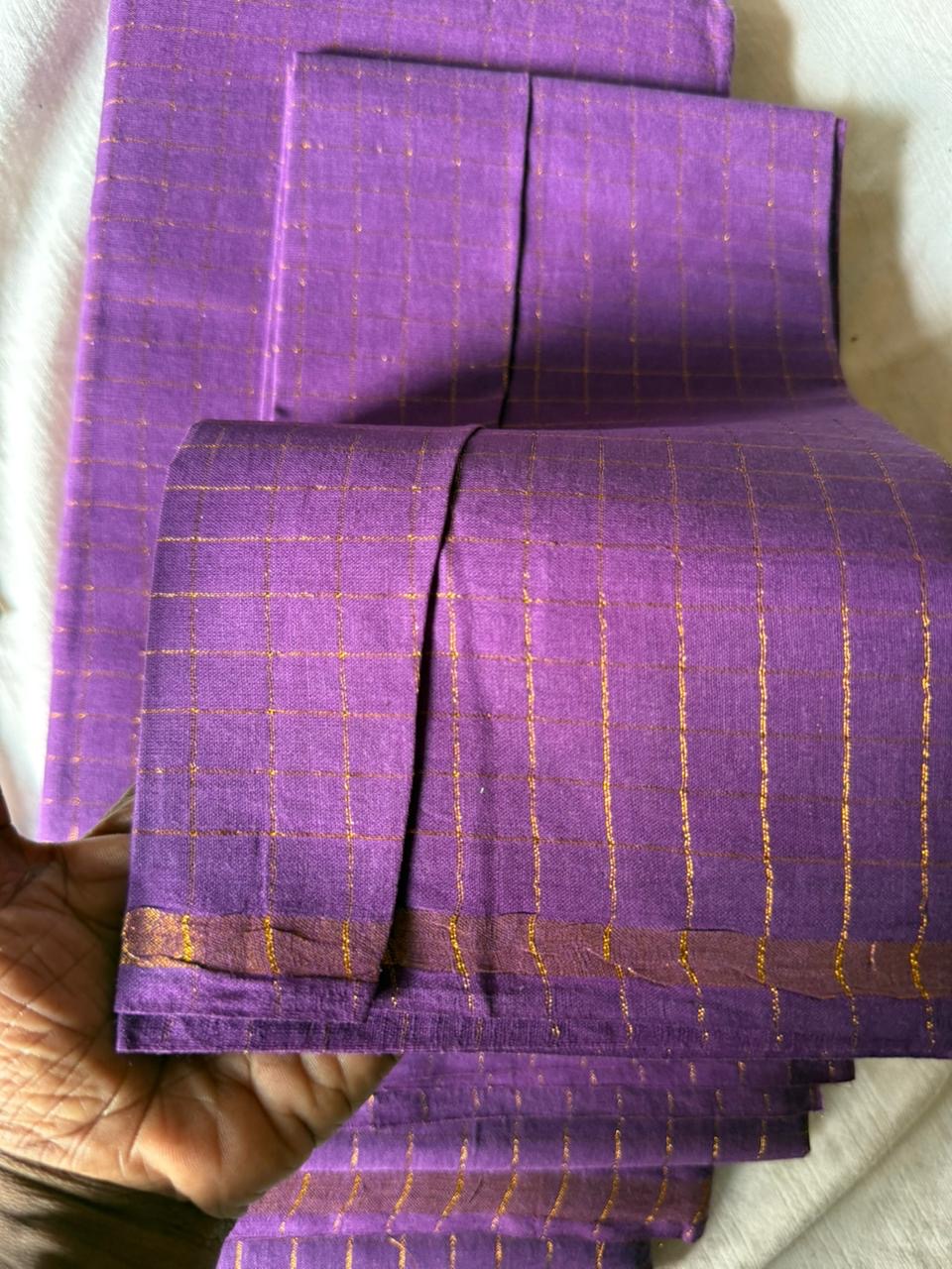 Pentex sungudi saree (violet)