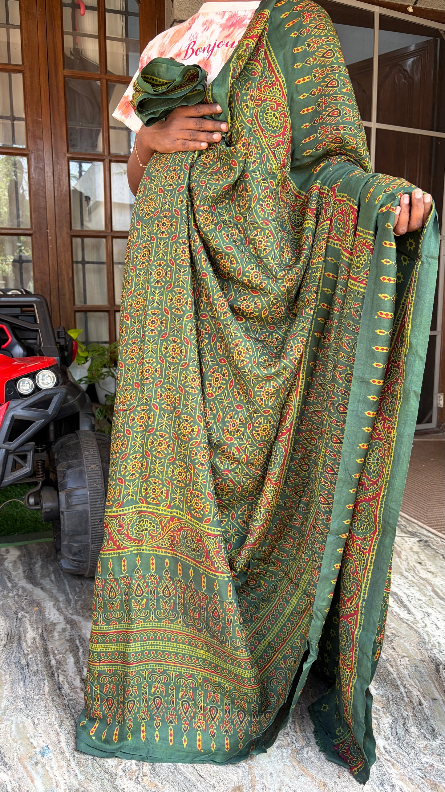 Pure Modal silk saree