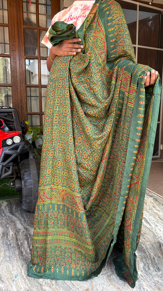 Pure Modal silk saree