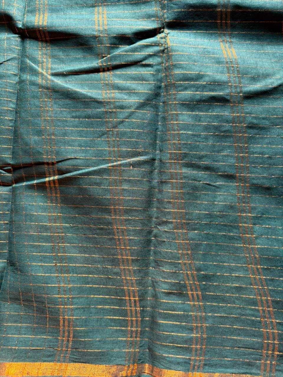 Pentex sungudi saree (bottle green)