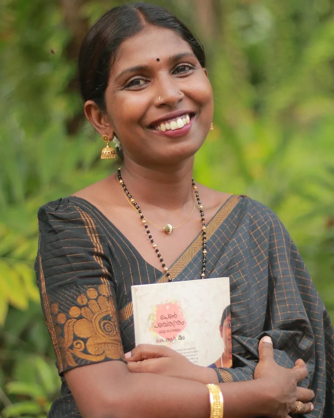 Black Pentex Sungudi cotton saree