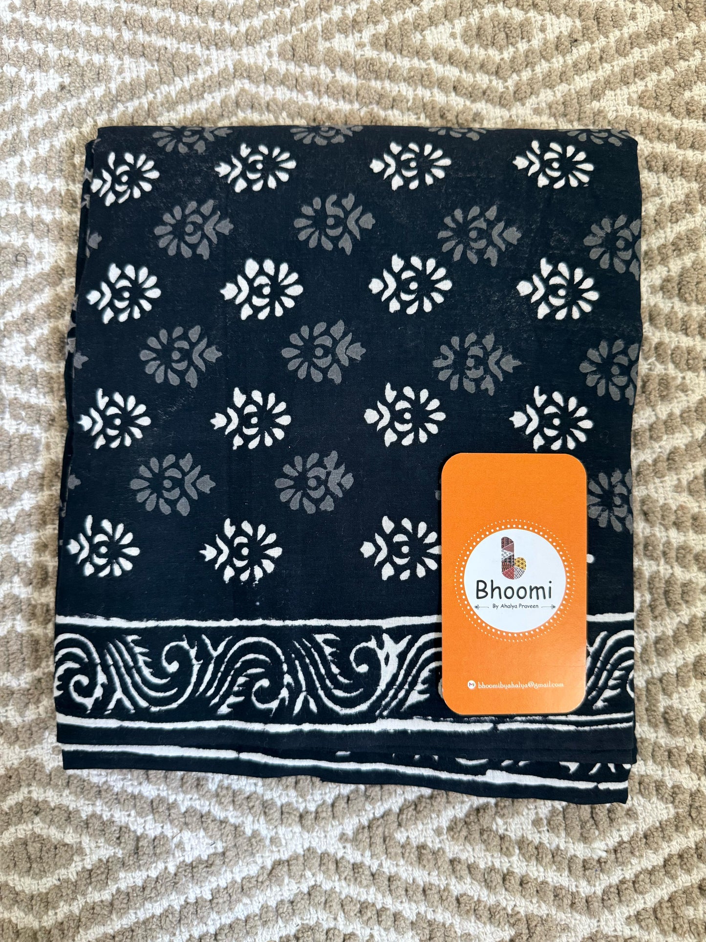 BHS002 HAND BLOCK MULMUL COTTON SALWAR SUIT