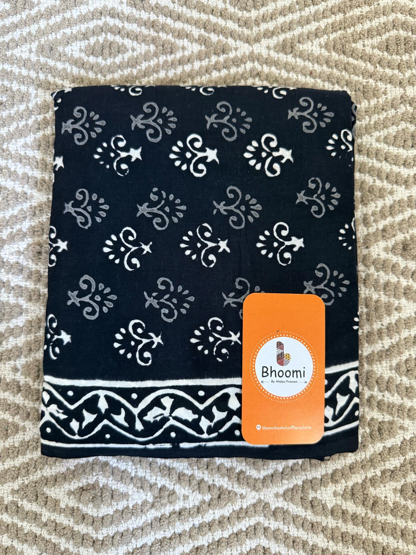 BHS004 HAND BLOCK PRINTED MULMUL COTTON SALWAR SUIT