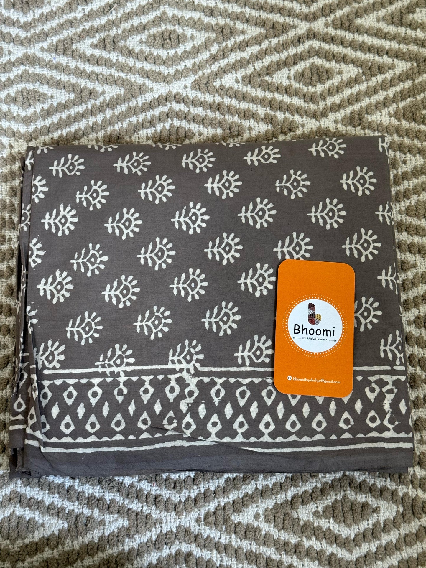 BHS003 HAND BLOCK PRINTED MULMUL COTTON SALWAR SUIT