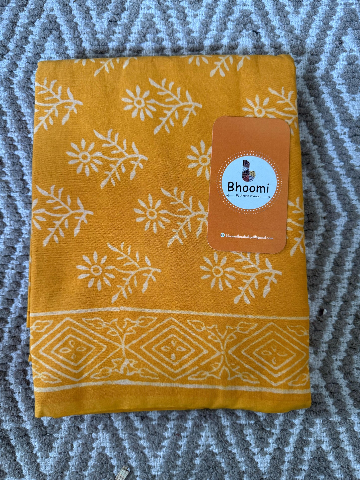 BHS005 HAND BLOCK PRINTED MULMUL COTTON SALWAR SUIT