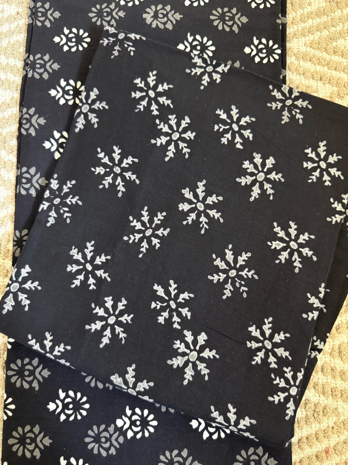 BHS002 HAND BLOCK MULMUL COTTON SALWAR SUIT