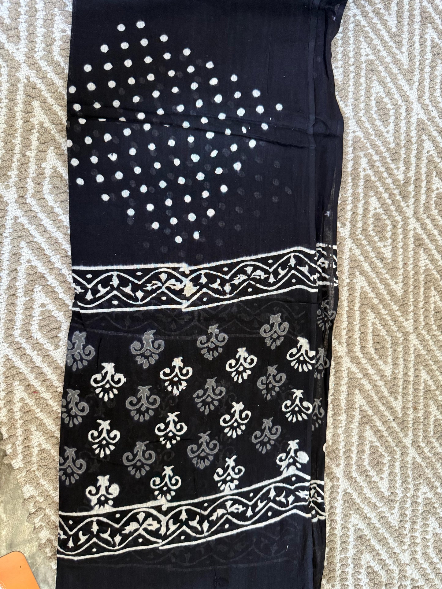 BHS004 HAND BLOCK PRINTED MULMUL COTTON SALWAR SUIT