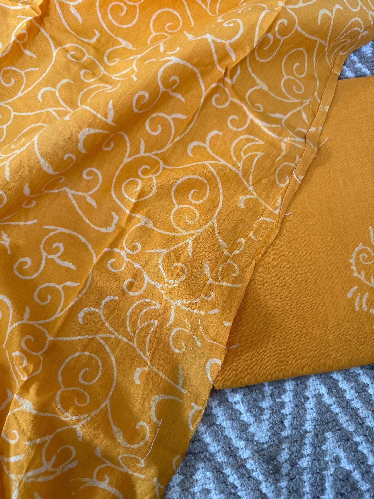 BHS005 HAND BLOCK PRINTED MULMUL COTTON SALWAR SUIT