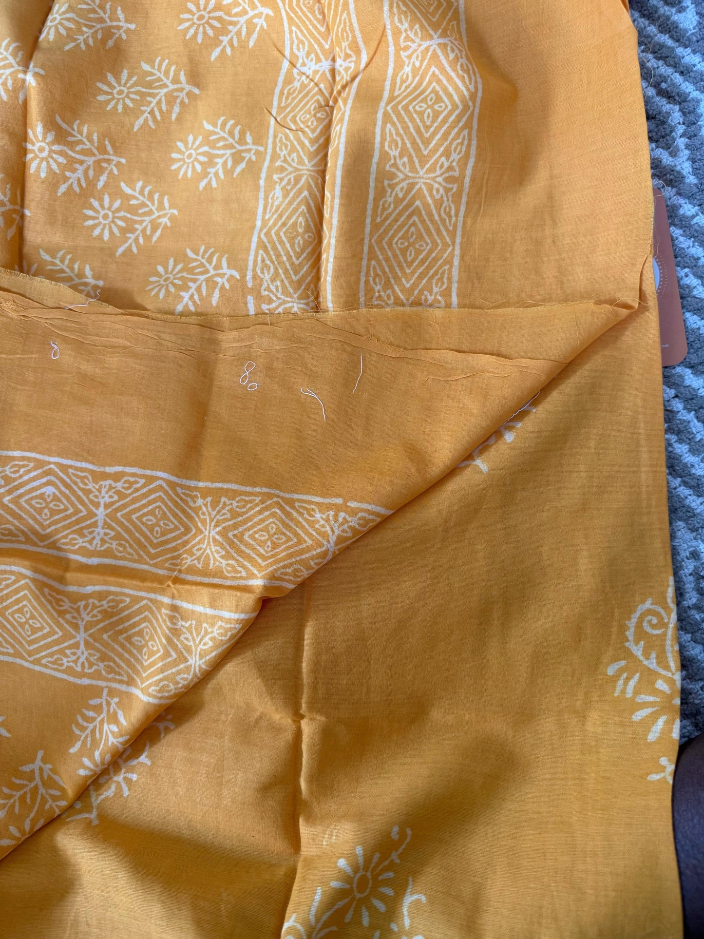 BHS005 HAND BLOCK PRINTED MULMUL COTTON SALWAR SUIT