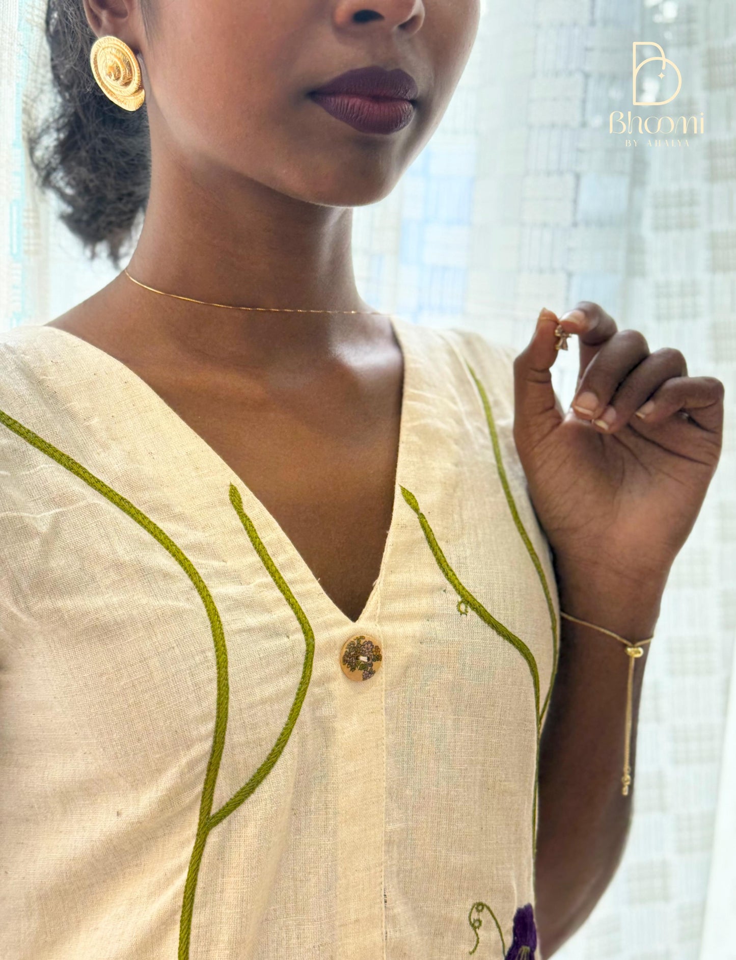 A-LINE FROCK -- KAKKAPOOVU