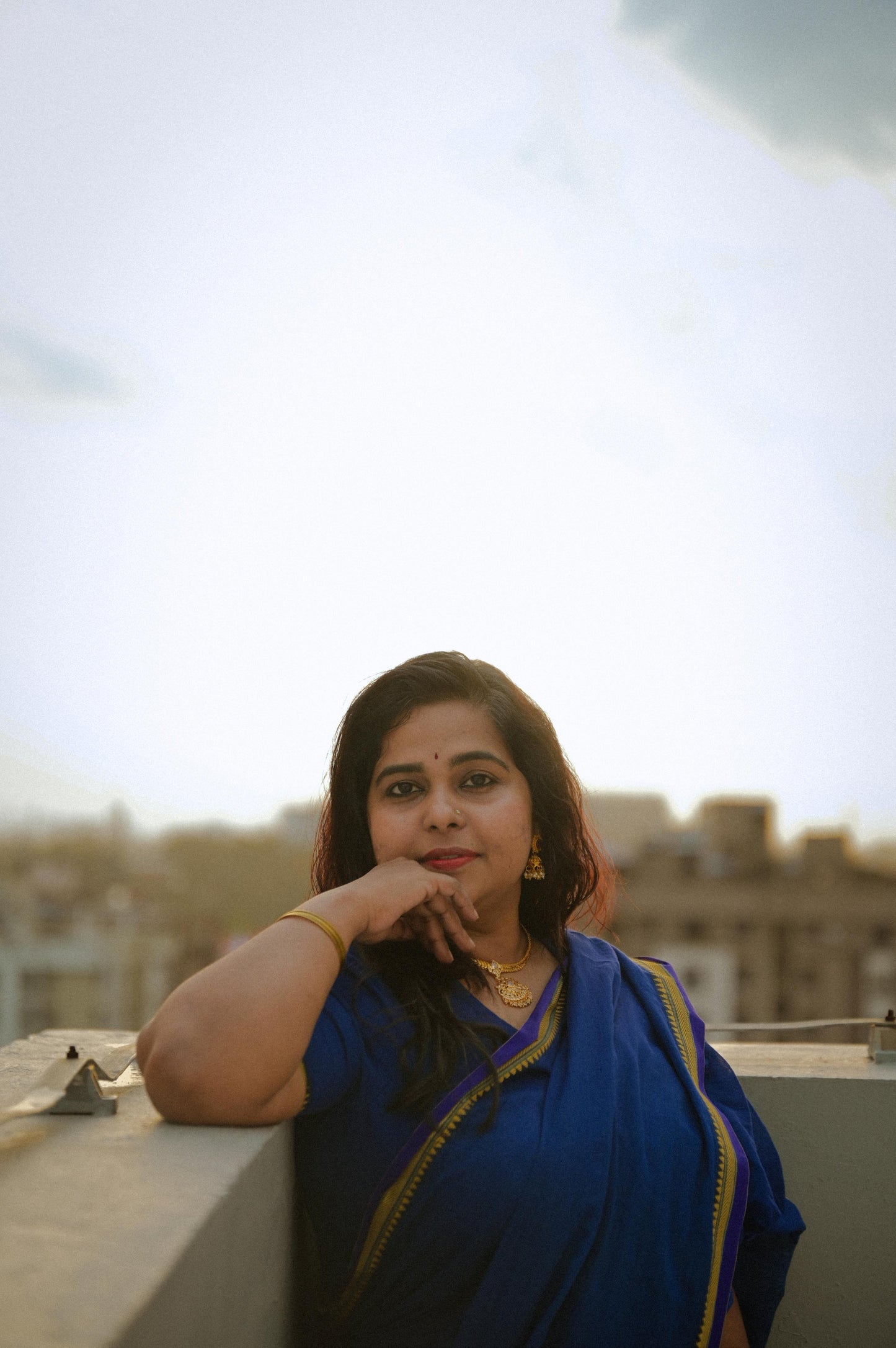 NARAYANPET SAREE (ROYAL BLUE)