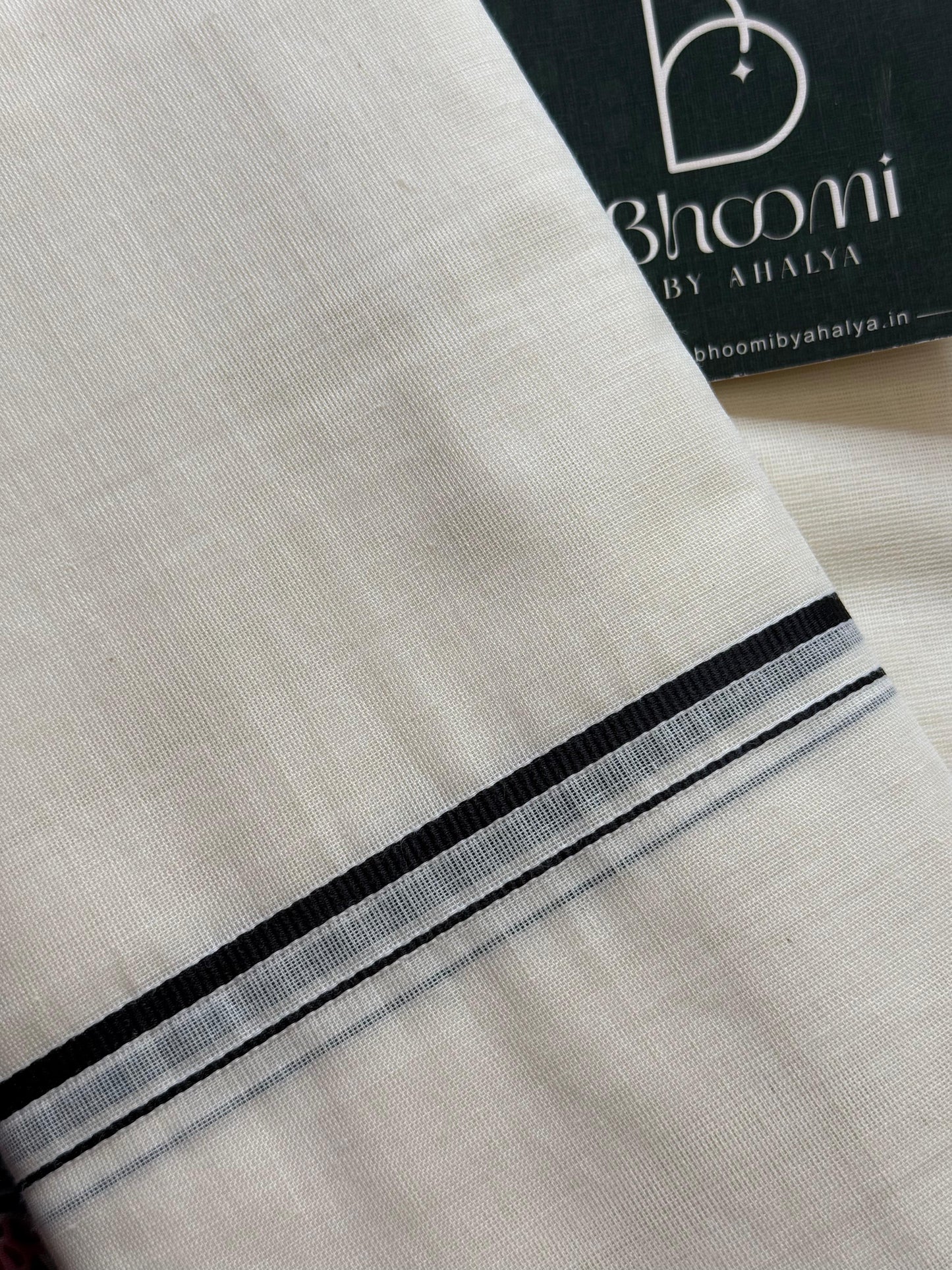 Puliyila kara Set mundu ( Black )